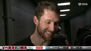 JACCOB SLAVIN PostGame Interview | Carolina Hurricanes vs  Florida Panthers
