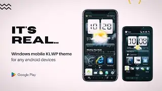 Windows Mobile Theme 6.5 for Android (klwp) - HTC HD2