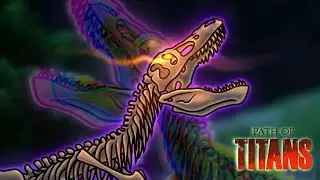 Spooky Skeleton Swarm Takes Over The Server! 💀 - Tyrannosaurus Rex Mod Gameplay | Path Of Titans