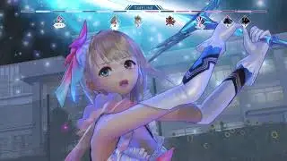 BLUE REFLECTION - Daath battle & credits