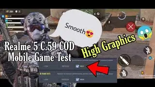 Realme 5 C.59 (Call of Duty Mobile Game Test) - Grabe ang Smooth🤩🤩😱