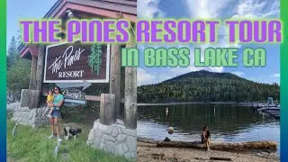 🌲The Pines Resort🌲 in Bass Lake CA Room & Hotel Tour