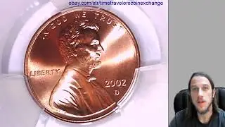 Coin Video of 2002 D Lincoln Memorial Cent PCGS MS 68 RD 38298058 Video