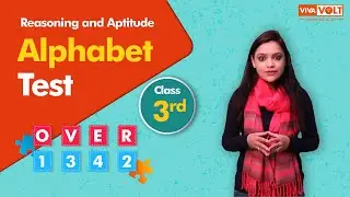 Reasoning and Aptitude | Alphabet Test for Grade 3