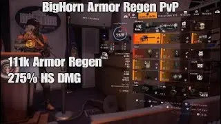 BigHorn Armor Regen PvP | Build at the End | Headshots for the win! TU 20