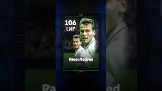 106 Rated Epic Pavel Nedved Best Training and Booster Guide 🤯🔥 #efootball #efootball2025 #viralvideo