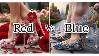 Red &hearts;️ VS Blue 💙🙈😍#choose any one #cute ideas