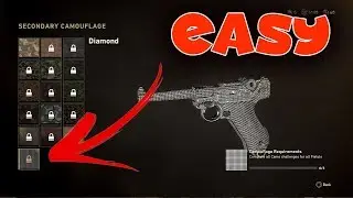COD WW2 - EASY DIAMOND PISTOL GLITCH!! FREE DIAMOND WEAPON! (COD WORLD WAR 2)