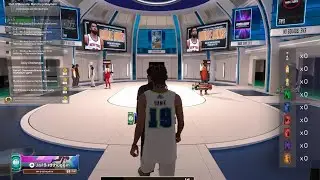 NBA 2K26 Warming Up my build one vs one