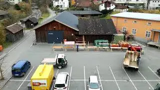 Aufbau 24. Frastanzer Herbsmarkt