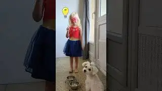 Maya saved a dog from starvation/Майя спасла собаку от голода #shorts