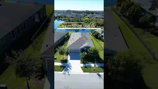 5427 Silver Sun Dr, Apollo Beach FL | Waterset Home with Pond View, Office & Fenced Yard #shorts