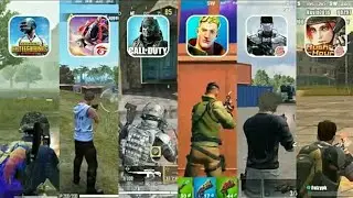 Pubg Vs Free fire Vs Call of duty Vs Fortnite Vs Cyber hunter Vs Rush hour ||➳ᴹᴿ᭄​ᥴ𝘳ꪖ​ɀ​ꪗヅ||