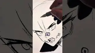 Drawing an anime character who speaks in sushi?! 👀