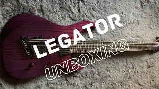 Legator N8FP 8 String Multiscale Unboxing