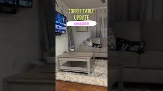 Amazon coffee table update