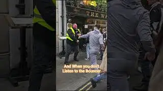 A street fight in Covent Garden. #London #uk angry #bouncer #beware #Liverpoolunited