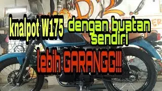 Kawasaki w 175| motor baru,knalpot baru