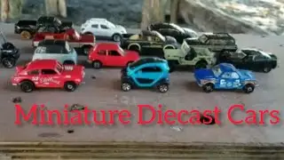 Showing Miniature Diecast Cars #diecastcars 