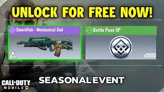 How to Unlock/Get Swordfish Mechanical God in Cod Mobile | BR Heat Seasonal Event Guide CODM