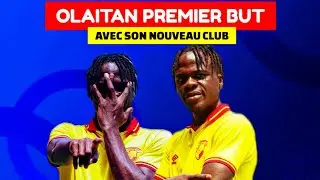 Le Premier BUT de Junior OLAITAN avec son Nouveau CLUB 