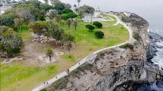  Lighthouse  and Sunken City #dronevideooftheday #djiair3s 