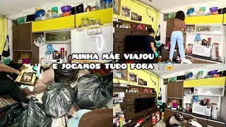 FAXINA PESADONA NA CASA DA MINHA MÃE! Part 1 😱