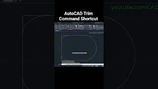 AutoCAD Trim Command Shortcut
