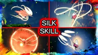 Hollow Knight Silksong ALL SILK SKILL Special Attack WHITE TOOLS