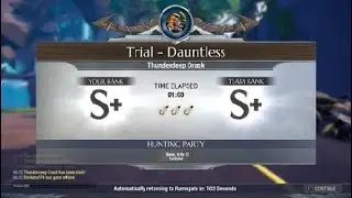 DAUNTLESS TRIALS|Thunderdeep Drask| 1:00