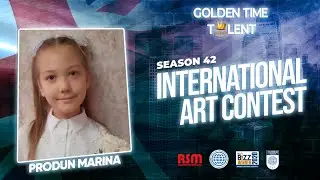 GOLDEN TIME TALENT | 42 Season | Produn Marina | Abstract painting