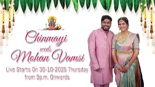 Chinmayi Weds Mohan Vamsi