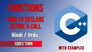 Functions in C++ programming tutorial | HIndi/Urdu