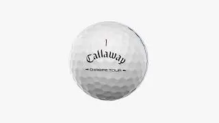 Callaway 2026 Chrome Tour Triple Track White Golf Balls