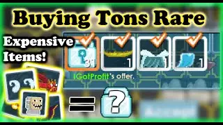 Buying Everything (rare) Got Scammed?! OMG!| Growtopia