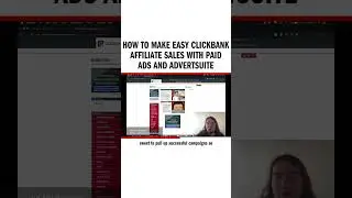 How To Make EASY ClickBank Affiliate Sales With Paid Ads and AdvertSuite
