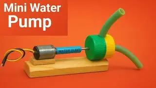  How To Make Dc Motor Mini Water Pump #water #diyproject 