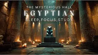 The Mysterious Hall - Rhythmic Ancient Egyptian Ambient Music for Sleep, Focus or Study