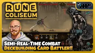 Become the Ultimate Gladiator With This Unique Deckbuilding Combat System!! | Rune Coliseum