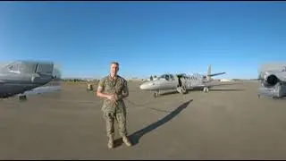 Step inside a Marine Corps UC-35 Citation (FULL 360 VR!)