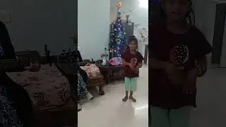 ## my kid practicing for Christmas##  🎄🎁##shorts##youtube###//\\\\