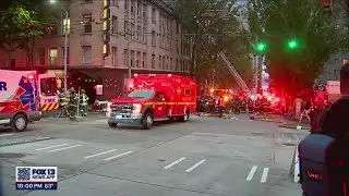 8 people rescued from apartment fire  | FOX 13 Seattle