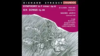 Richard Strauss: 6 Lieder op.68 (1919) for Soprano and Orchestra