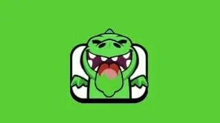 Baby Dragon | Clash Royale Emote Green Screen