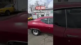1969 Chevy Malibu for sale #classiccar #classiccars #vintagecar #cars #car #carsofinstagram #classic