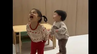 새복또복, 신나게 노래부르고 춤추는 남매♡