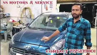 Hyundai NIOS denting painting work 🚗 #claim #insurance 