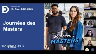 REPLAY - Journées des Masters -  M1/M2 Management de l'Innovation