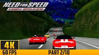Need For Speed IV: High Stakes - Walkthrough Game - Part 2/10 (4K 60FPS) No Commentary