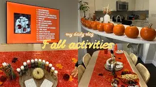 Роспись тыкв + Экскурсия по дому с осенним декором 🍁